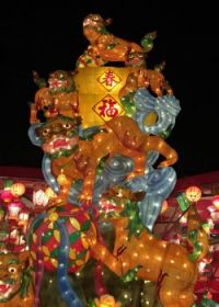 Lantern Festival in Nagasaki Japan