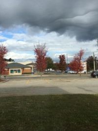Ominous clouds
