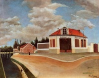 Henri Rousseau - The chair factory at Alfortville - 1897