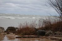 Lake Michigan before the storm
