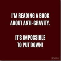 I'm reading a book...