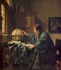 The Astronomer -- Johannes Vermeer, c. 1668
