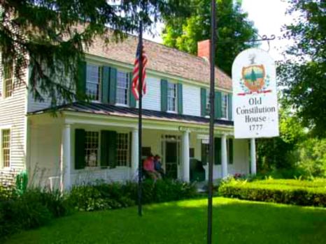 Theme: Historic Places - Old Constitution House, Windsor, Vermont where Constitution of Republic of Vermont was signed in 1777