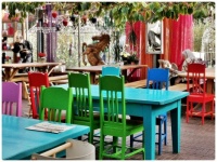 Colourful Restaurant Cafe