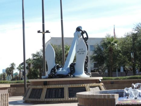 Anchor from USS Arizona