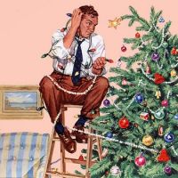 Norman-Rockwell-Christmas-Vintage-Art-Christmas-Tree