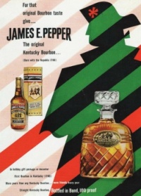 James E. Pepper {50's Ad}