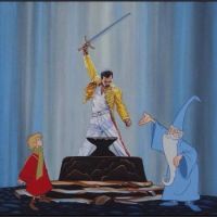 Freddie Mercury Sword in the Stone