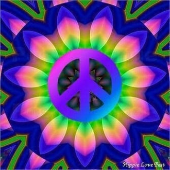 Solve Peace flower 🌸 jigsaw puzzle online with 25 pieces