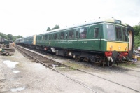 Ecclesbourne Valley Railway 8-07-2020 BR Class 122 55006 Driving Motor Brake Second at Wirksworth 02