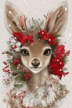 Deer Santa