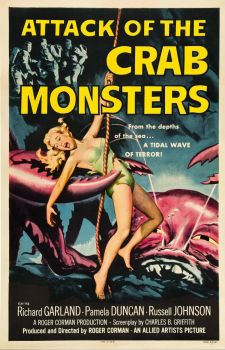 movie poster - crab monsters