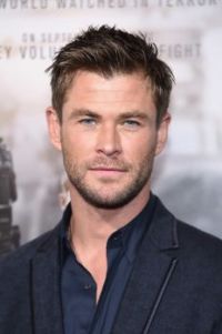 Chris Hemsworth at the "12 Strong" Premiere