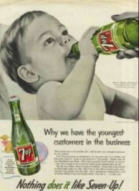 Old doubtful 7-up ad!