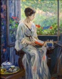 Ulisse Caputo (Italian, 1872–1948), The Open Window (1927)