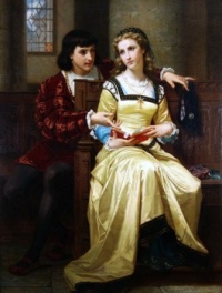 Hugues Merle (1823-1881) - Romeo & Juliet 1879