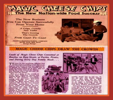 Magic Cheese Chips..............(slightly stale).....