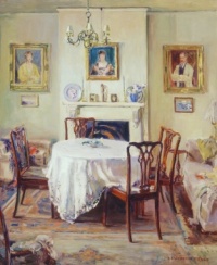 My Dining Room, Elizabeth Kelly, circa 1936
