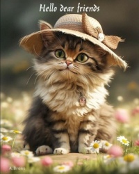 Hello - cat art