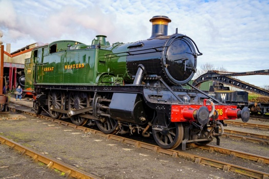 Solve GWR 61xx Class 2-6-2T 6106 at Didcot Railway Centre, 2023. jigsaw ...