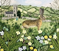 Art - Vanessa Bowman - Spring - Springtime Hare