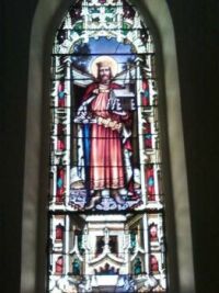 The King!  (Church Window)