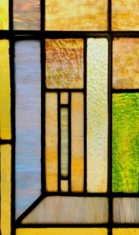 Stained Glass Window Detail