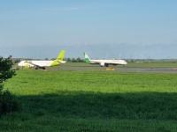Airbus A220-300 airBaltic + Boeing 787-10 EVA Air