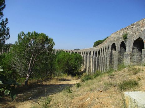 Aquaduct in Portugal.