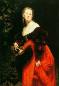 Hans Makart: Bildnis der Karoline Gomperz (1870)
