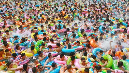 Pool in Suining, China