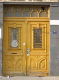Doors in Novi Sad, Serbia, by Ivan Ivani