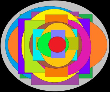 Circle/Rectangle "Swirl" (Smaller)