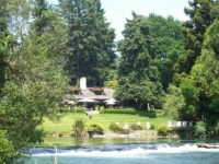OVER LOOKING THE HUKA FALLS TAUPO NZ - 2008
