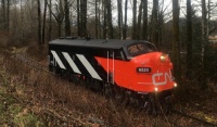 CN FP9 ‘zebra stripe’ 6520