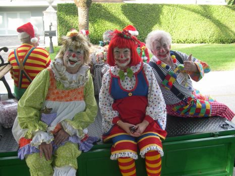 Three Hospital Clowns