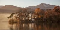 Derwent Water, a touch of gold.