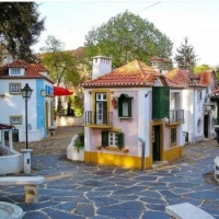Portugal dos Pequenitos (miniature park) em Coimbra... Portugal