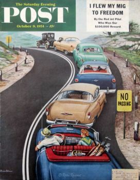1954 Saturday Evening Post Cover