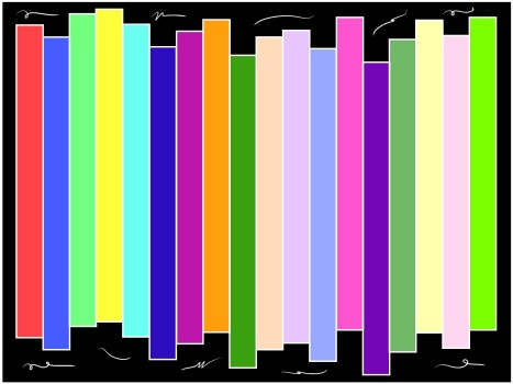 Solve Colorful Rectangles jigsaw puzzle online with 594 pieces