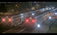 Meet #3 & #5 Amtrak, Galesburg IL 2022-12-06