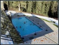 Banff Spring Swimming Pool on 12th Dec.2014