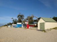 Rosebud Beach shacks