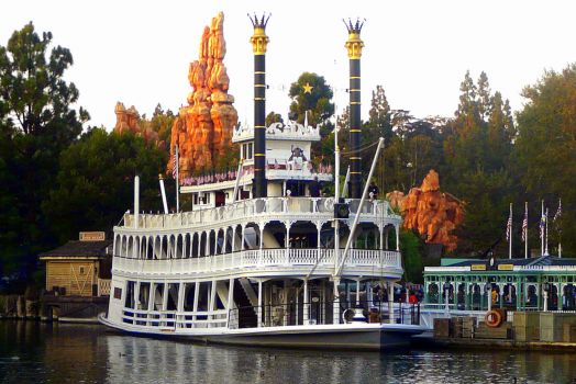 Mark Twain Riverboat at Disneyland, California