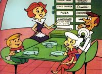 Jetsons Having A Meal