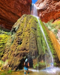 Ribbon Falls in Arizona