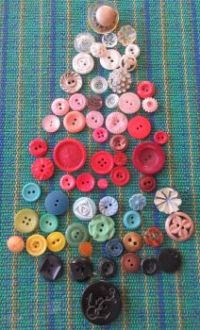 Vintage plastic buttons