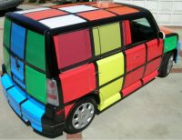 Rubik Cube Car
