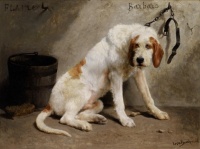 Rosa Bonheur (French, 1822–1899), Barbaro After the Hunt (ca 1858)