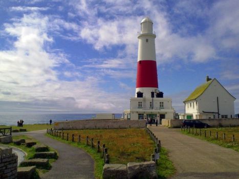 british lighthouse - Chartmouth Lyme Regis